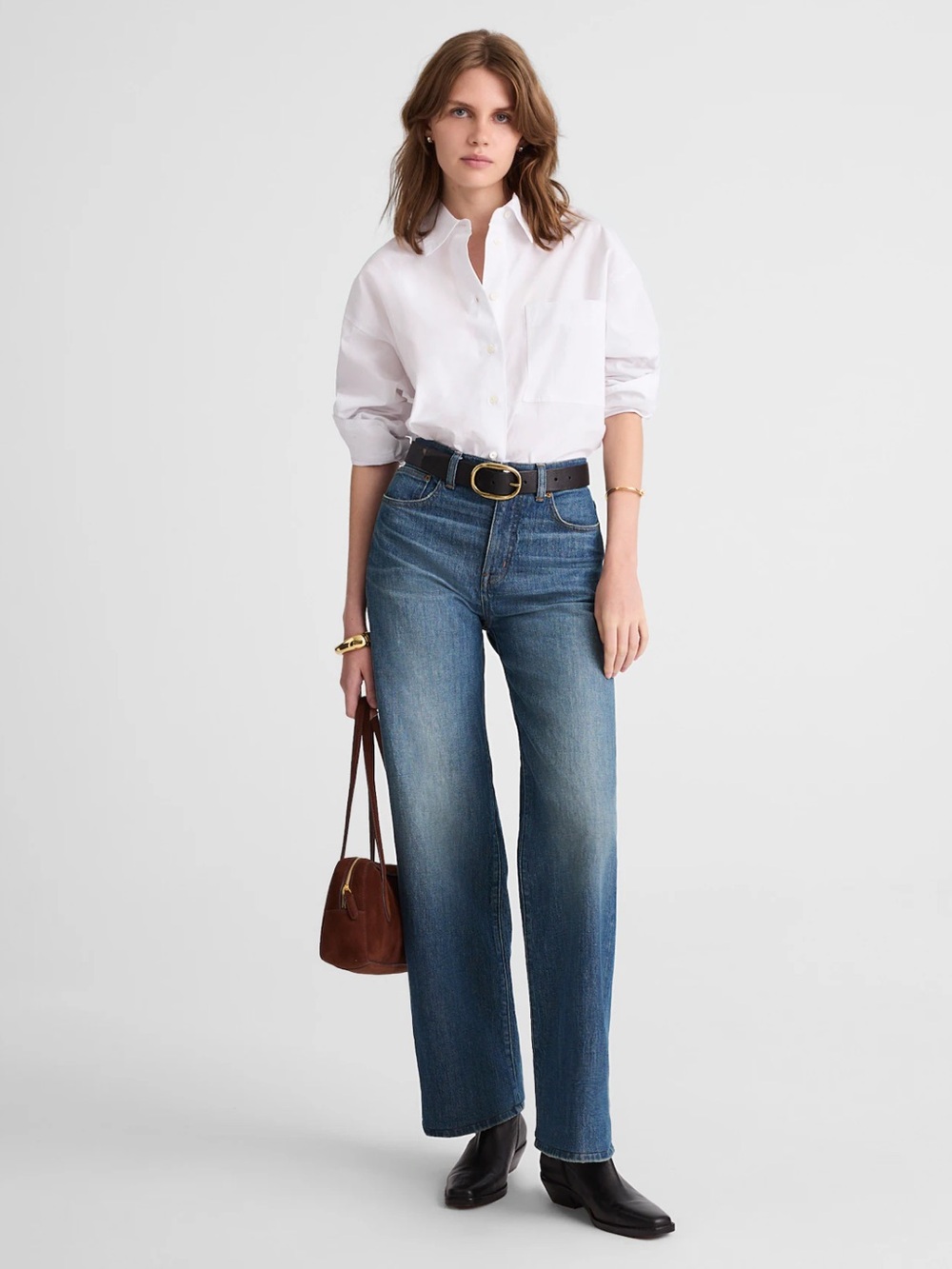 Madewell The Perfect Vintage Wide Leg Jeans